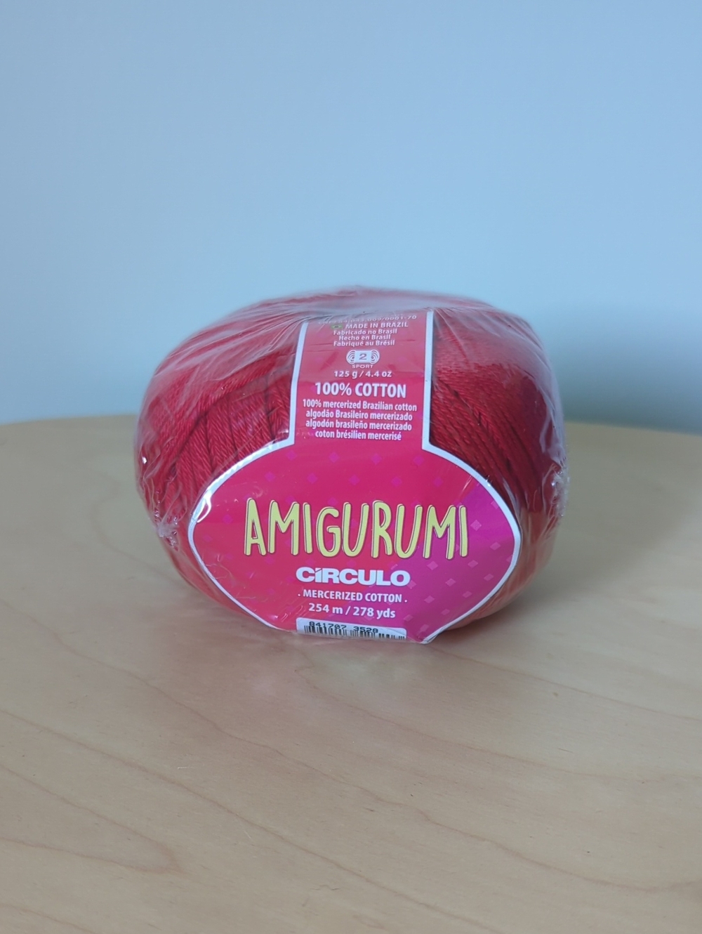 Circulo Amigurumi Yarn In 3528 - Carmine